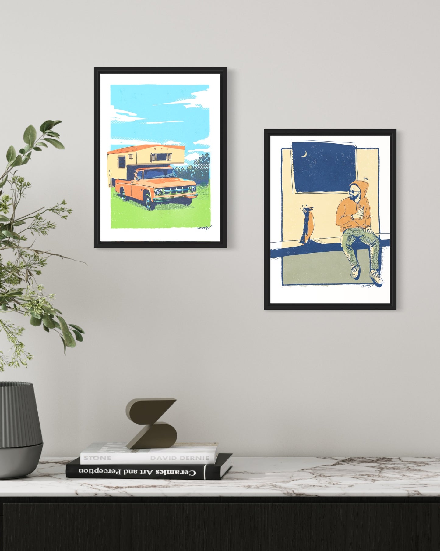 アメリカンキャンピングカー / A3ポスター / 限定 10枚