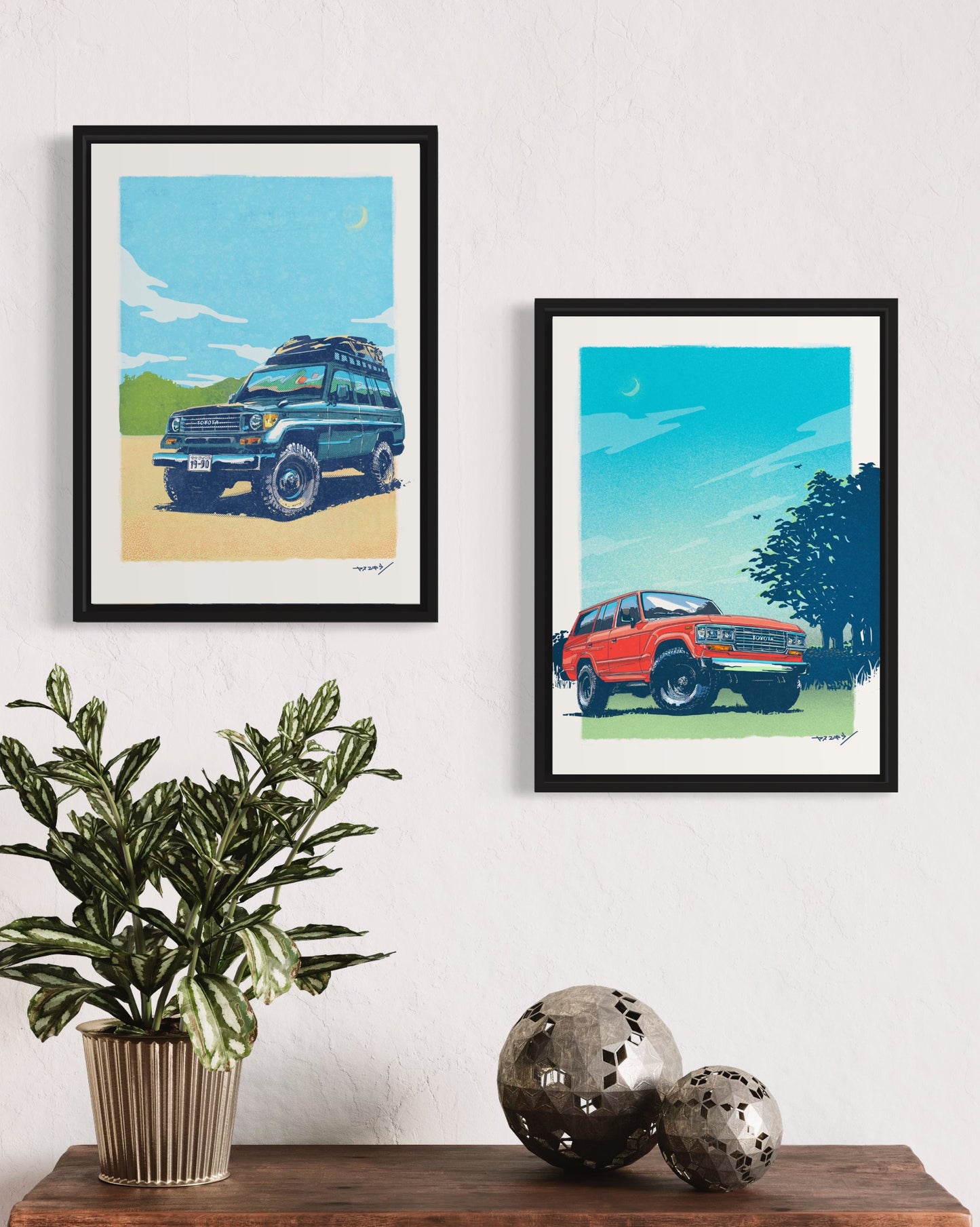 ランクル プラド TYPE-78/ A3ポスター / 限定 10枚