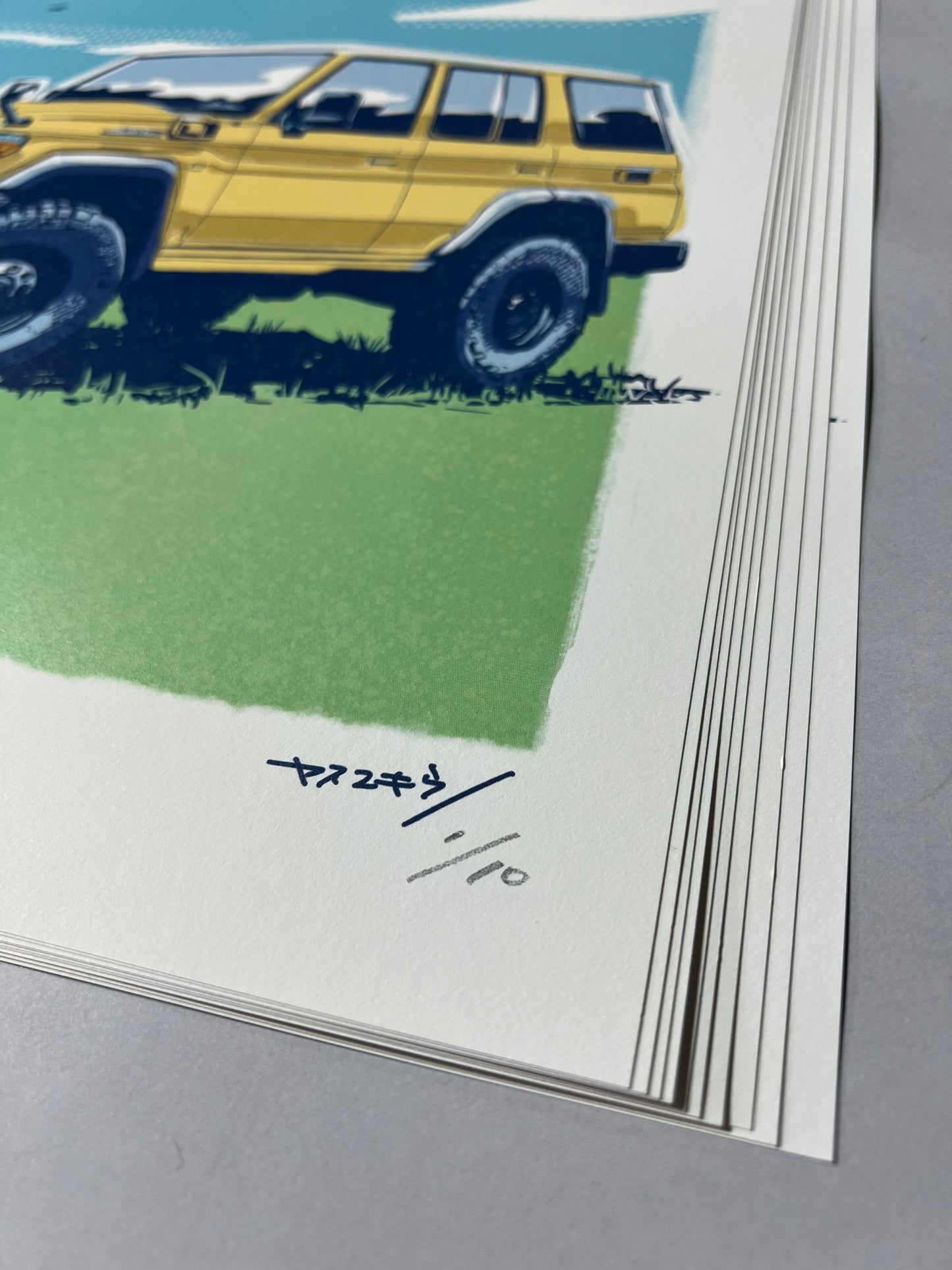 NEWランドクルーザー70 / A3ポスター / 限定 10枚
