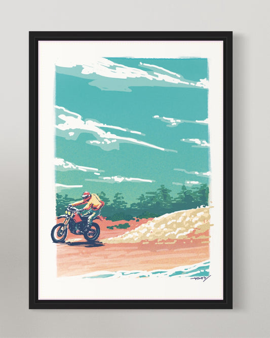 爆走ダート/ A3ポスター / 限定 5枚