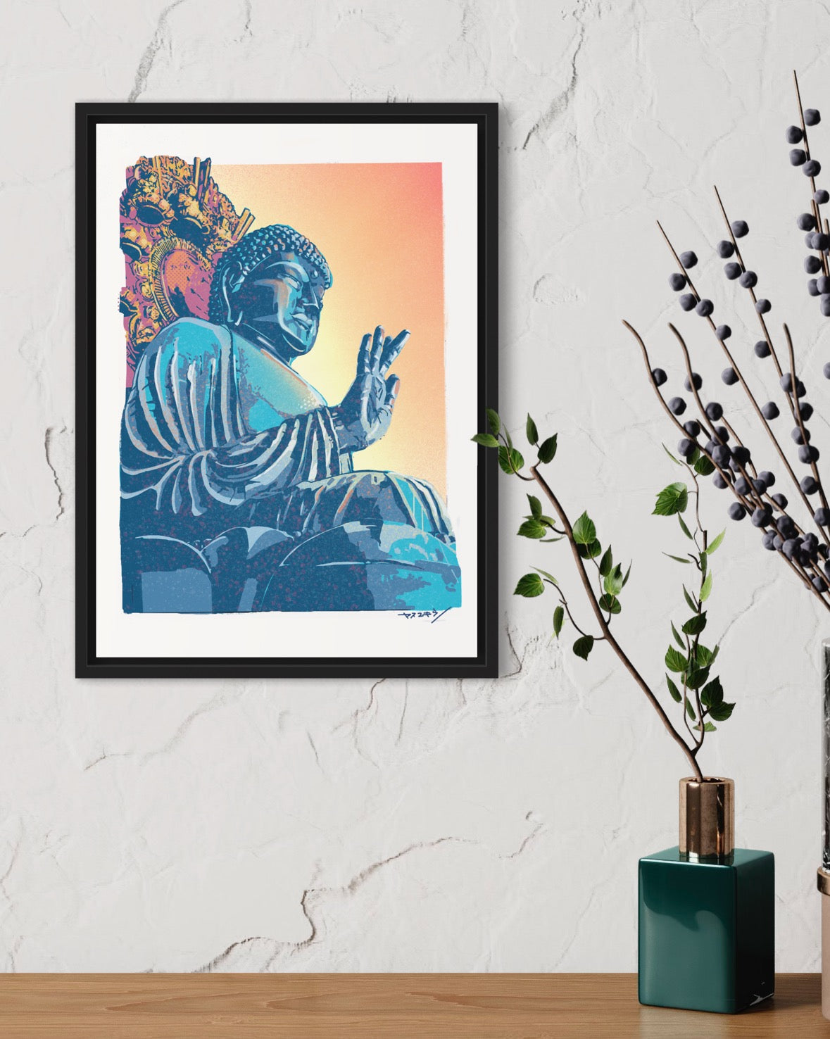 奈良の大分様 / A3ポスター / 限定 10枚