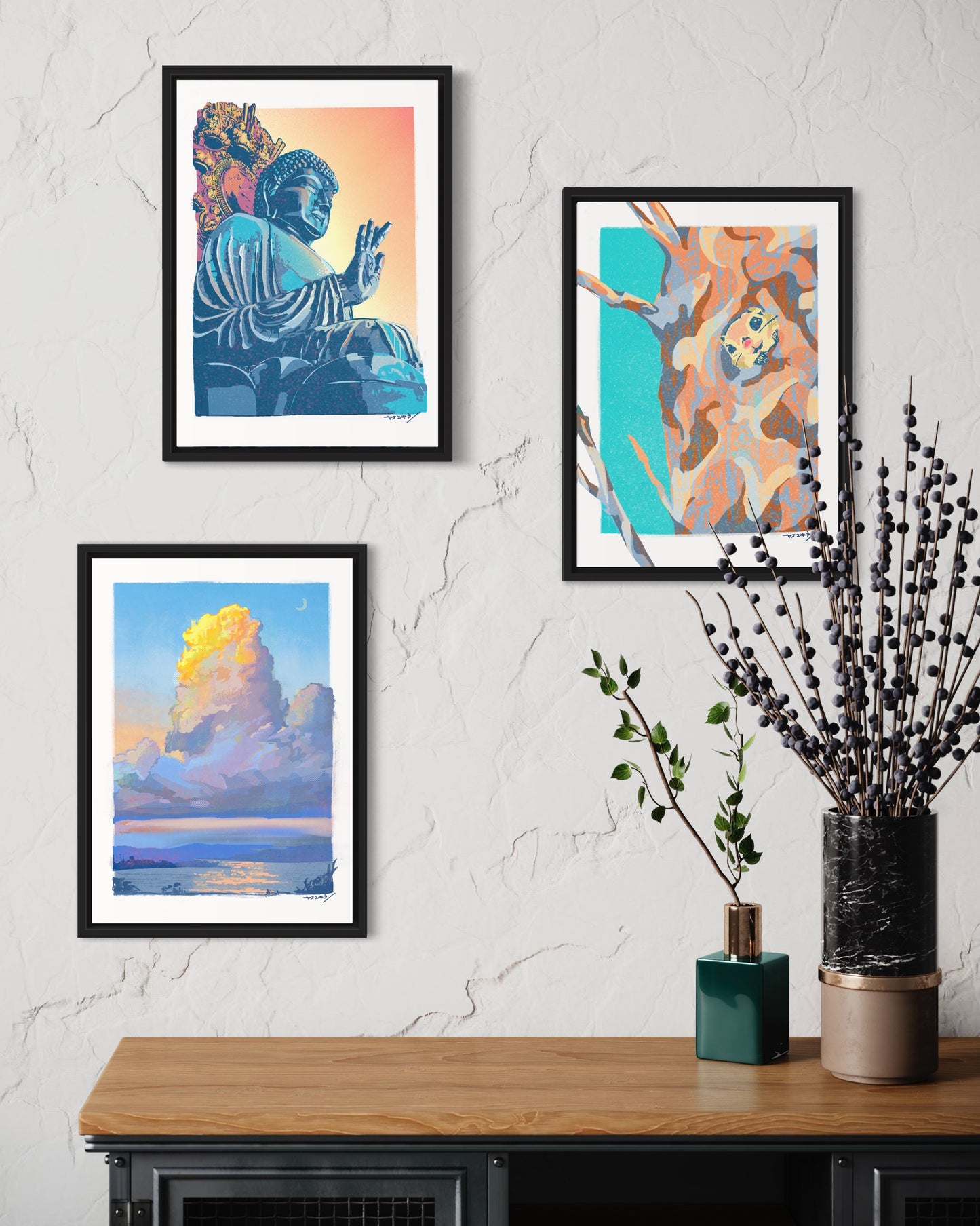 奈良の大分様 / A3ポスター / 限定 10枚