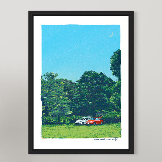 キャンプの一コマ/ A3ポスター / 限定 10枚