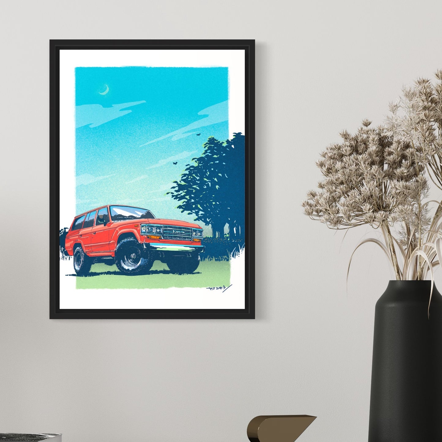 ランドクルーザー60後期 / A3ポスター / 限定 10枚