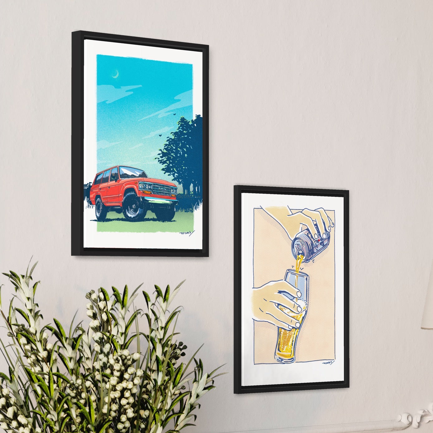 ランドクルーザー60後期 / A3ポスター / 限定 10枚