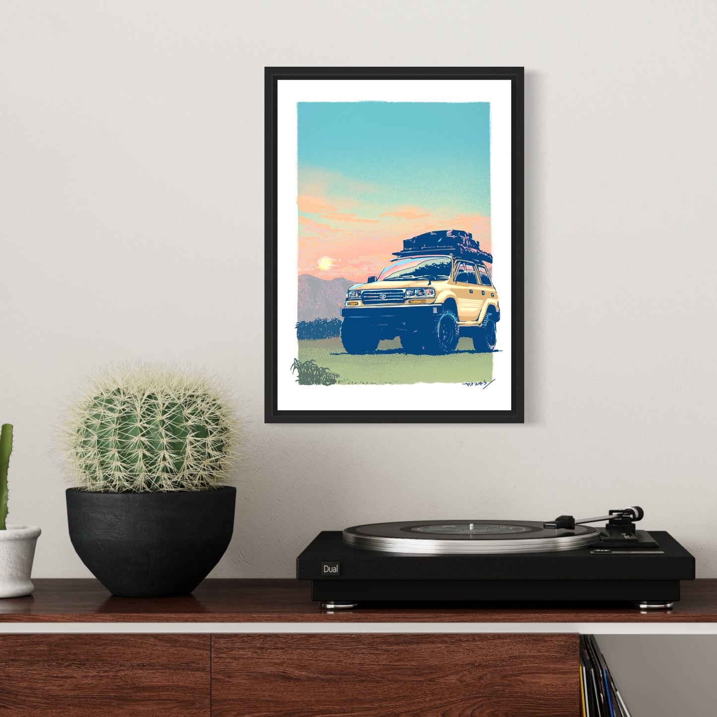 ランドクルーザー80 / A3ポスター / 限定 10枚