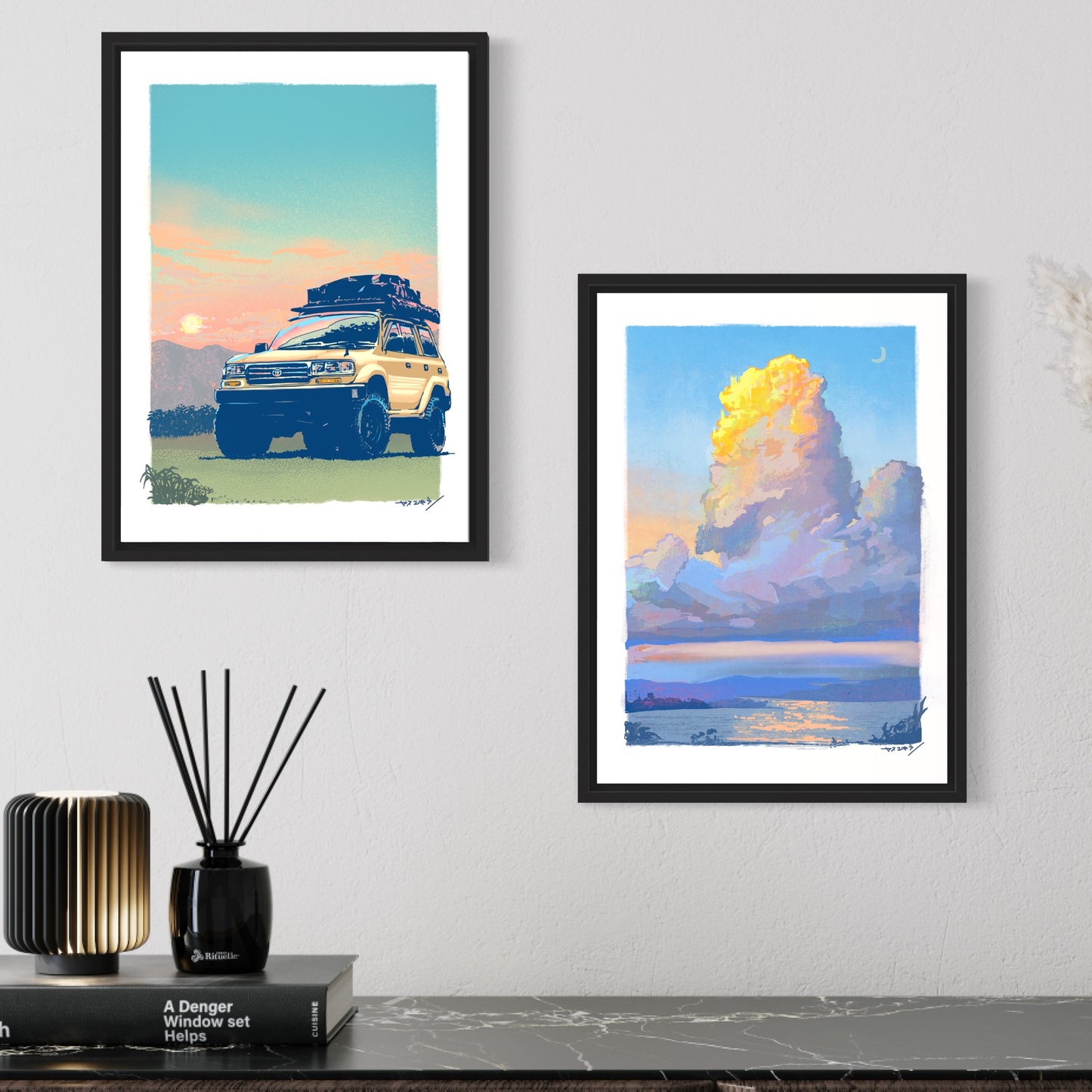 ランドクルーザー80 / A3ポスター / 限定 10枚