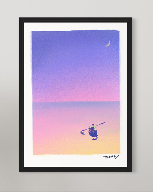 カヤックに乗って/ A3ポスター / 限定 5枚