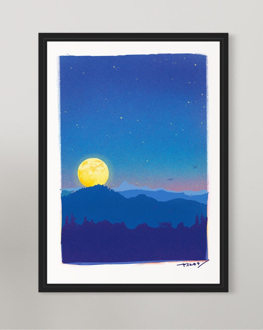 スーパームーン/ A3ポスター / 限定 5枚