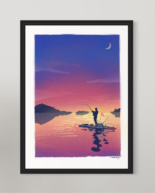 SUPフィッシング/ A3ポスター / 限定 5枚