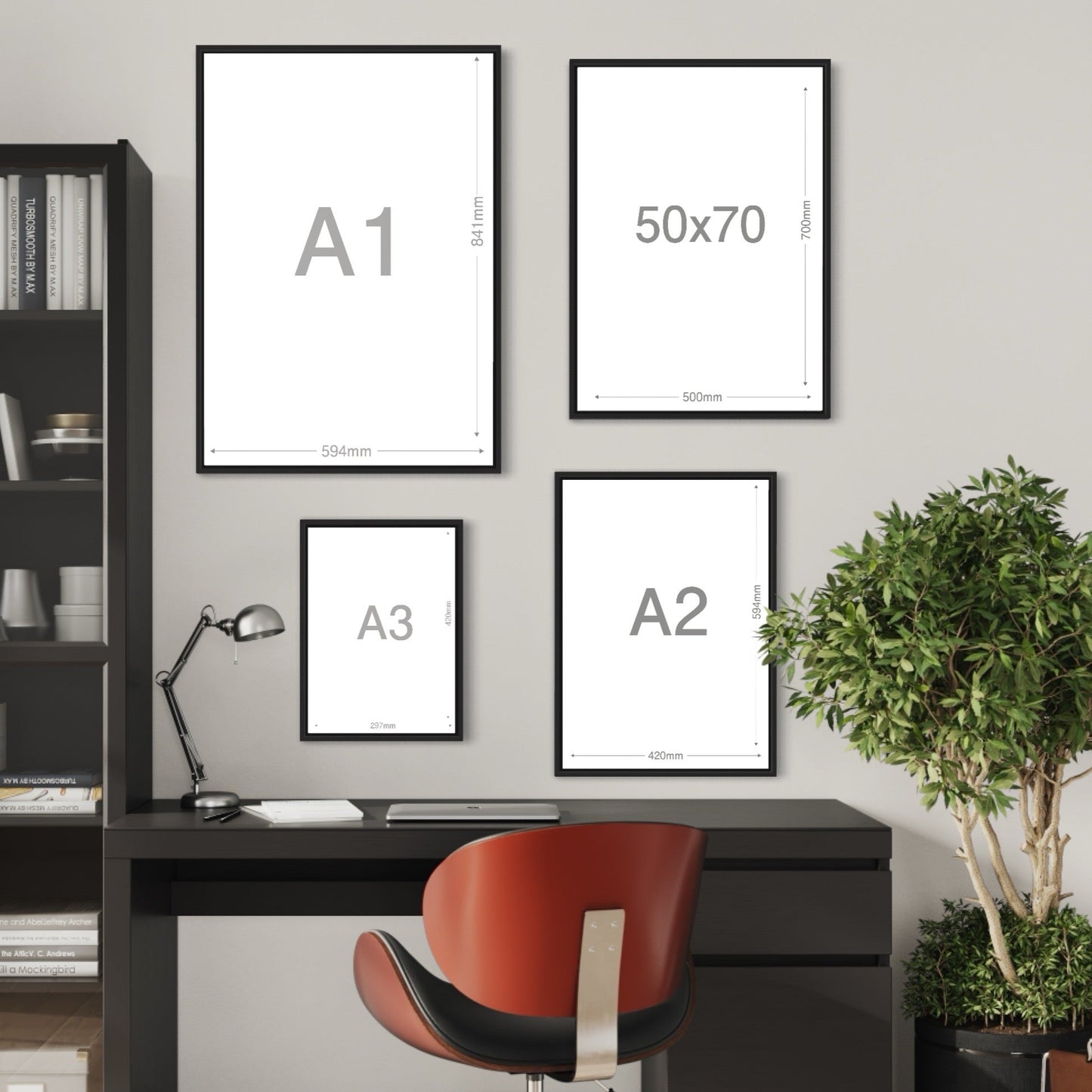 急いでても靴は履こう / A3ポスター / 限定 30枚