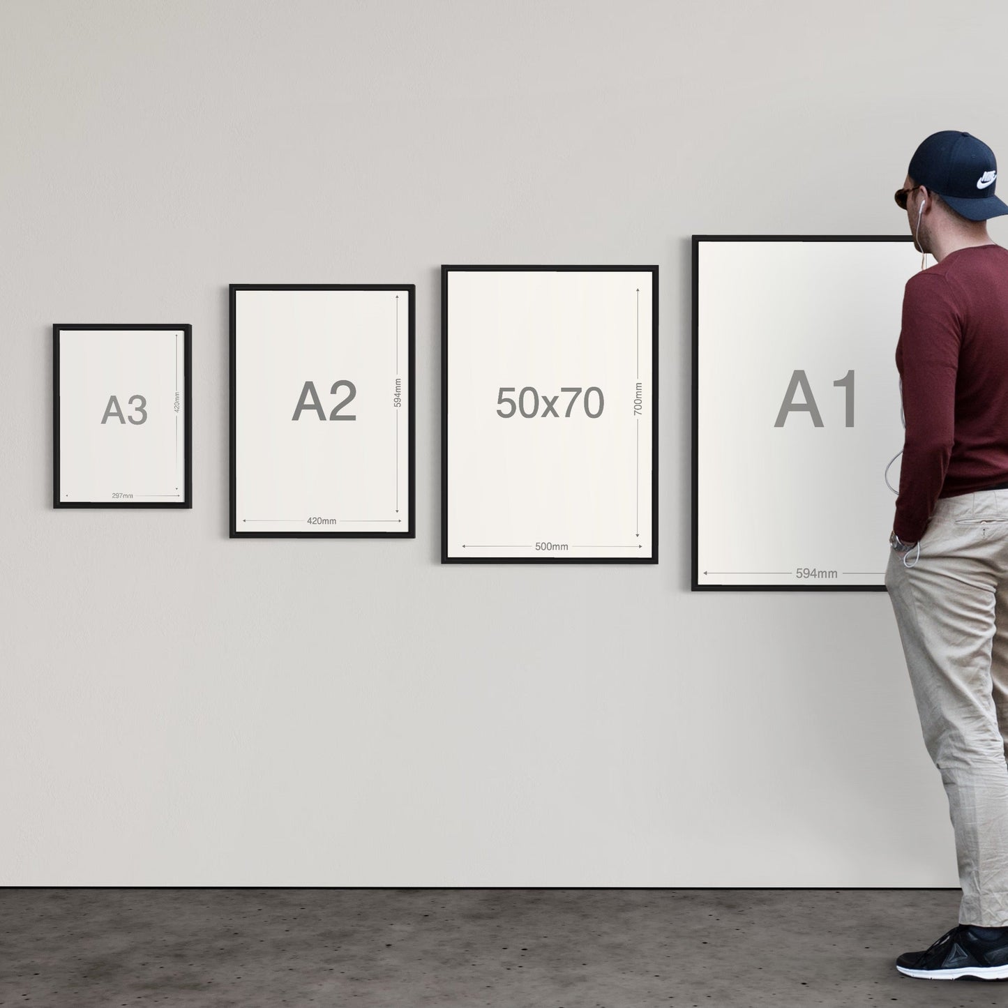 カワウソさん / A3ポスター / 限定 30枚