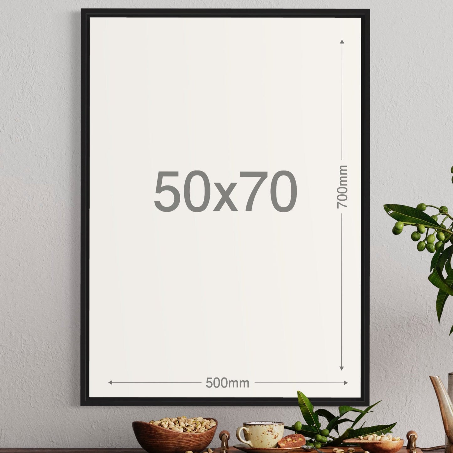 小さな滝と緑/ 50cmx70cmポスター / 限定 10枚