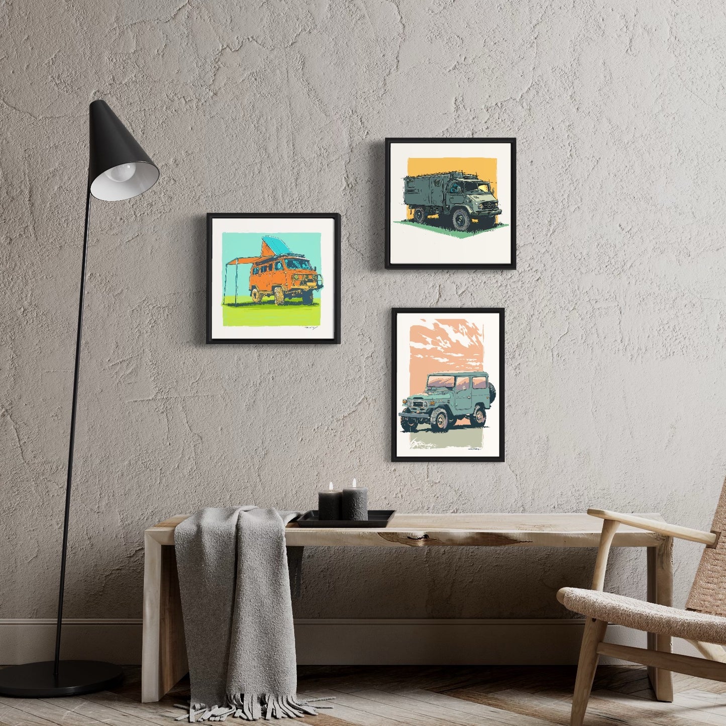 UAZ / 35cm x35cmポスター / 限定 30枚/A3ポスター