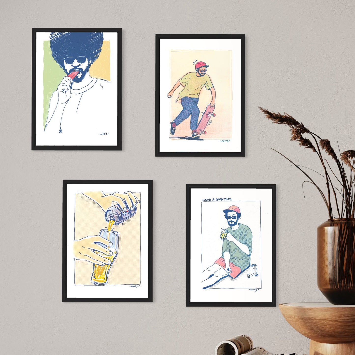 アイスはうまい / A3ポスター / 限定 30枚