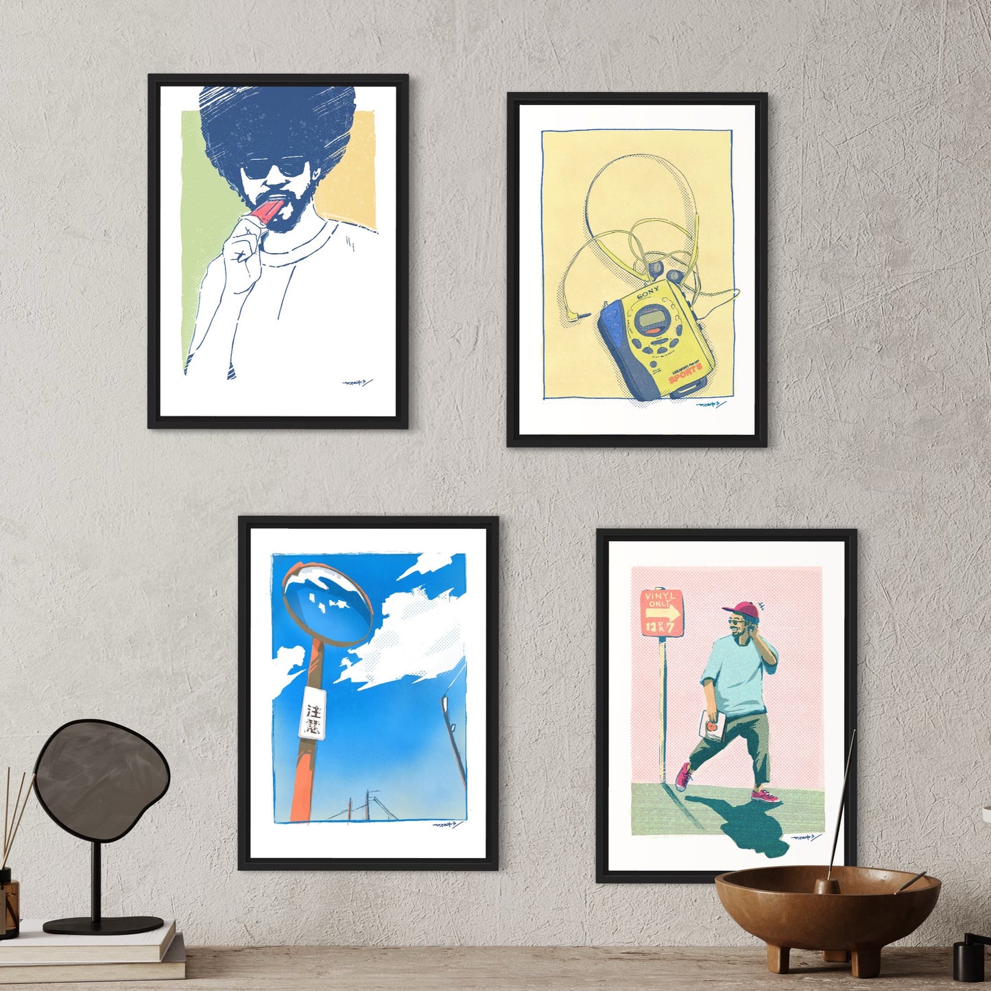 アイスはうまい / A3ポスター / 限定 30枚