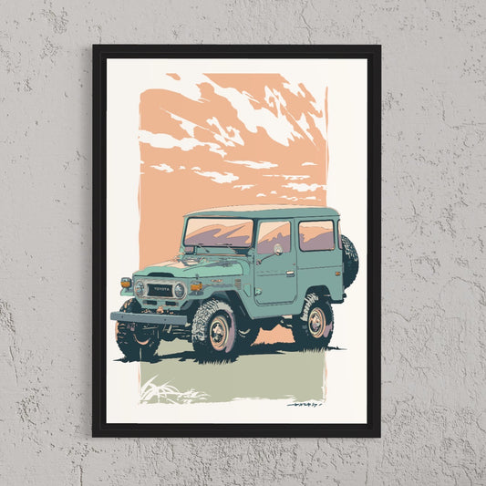 ランクル40 / A3ポスター / 限定 30枚