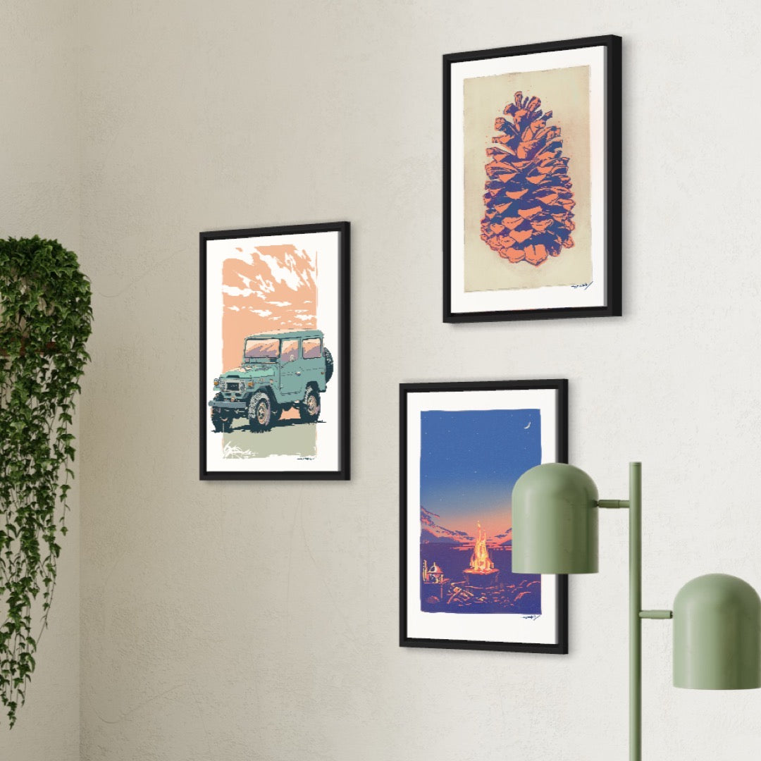 ランクル40 / A3ポスター / 限定 30枚