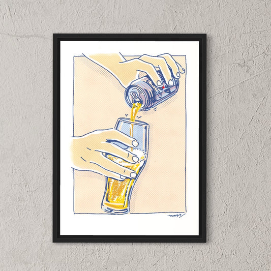 ビールを飲もう/ A3ポスター / 限定 30枚