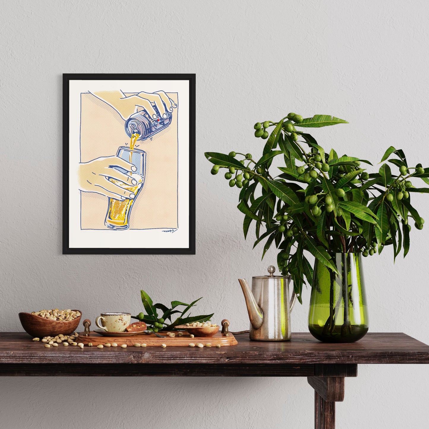 ビールを飲もう/ A3ポスター / 限定 30枚