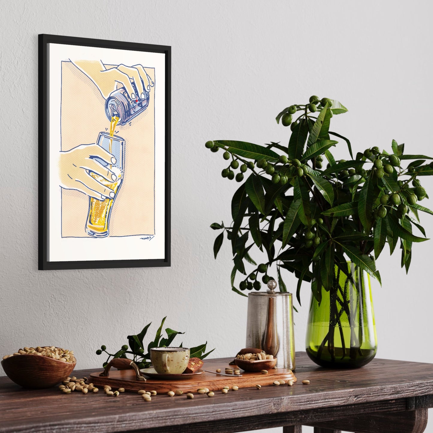 ビールを飲もう/ A3ポスター / 限定 30枚