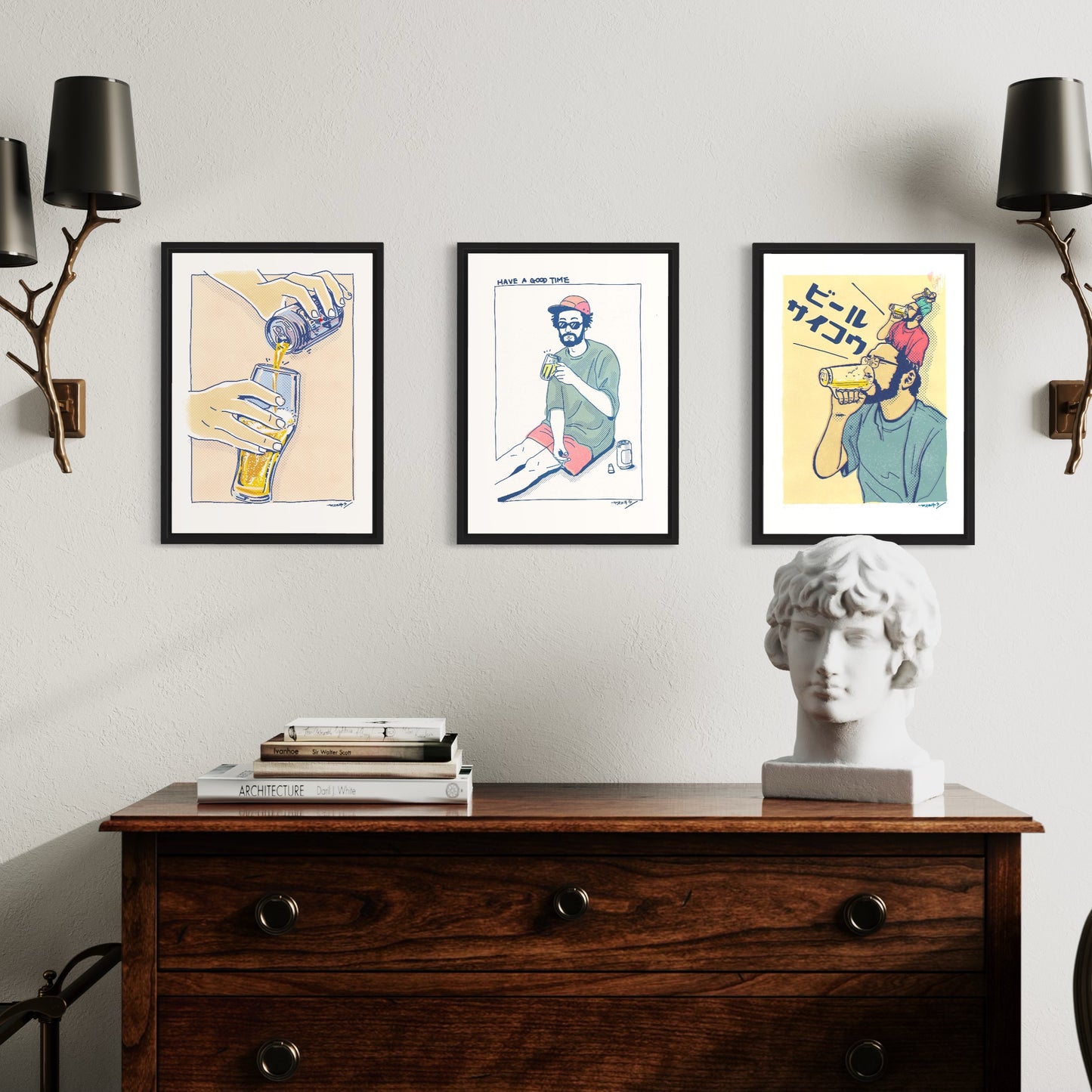 ビールを飲もう/ A3ポスター / 限定 30枚