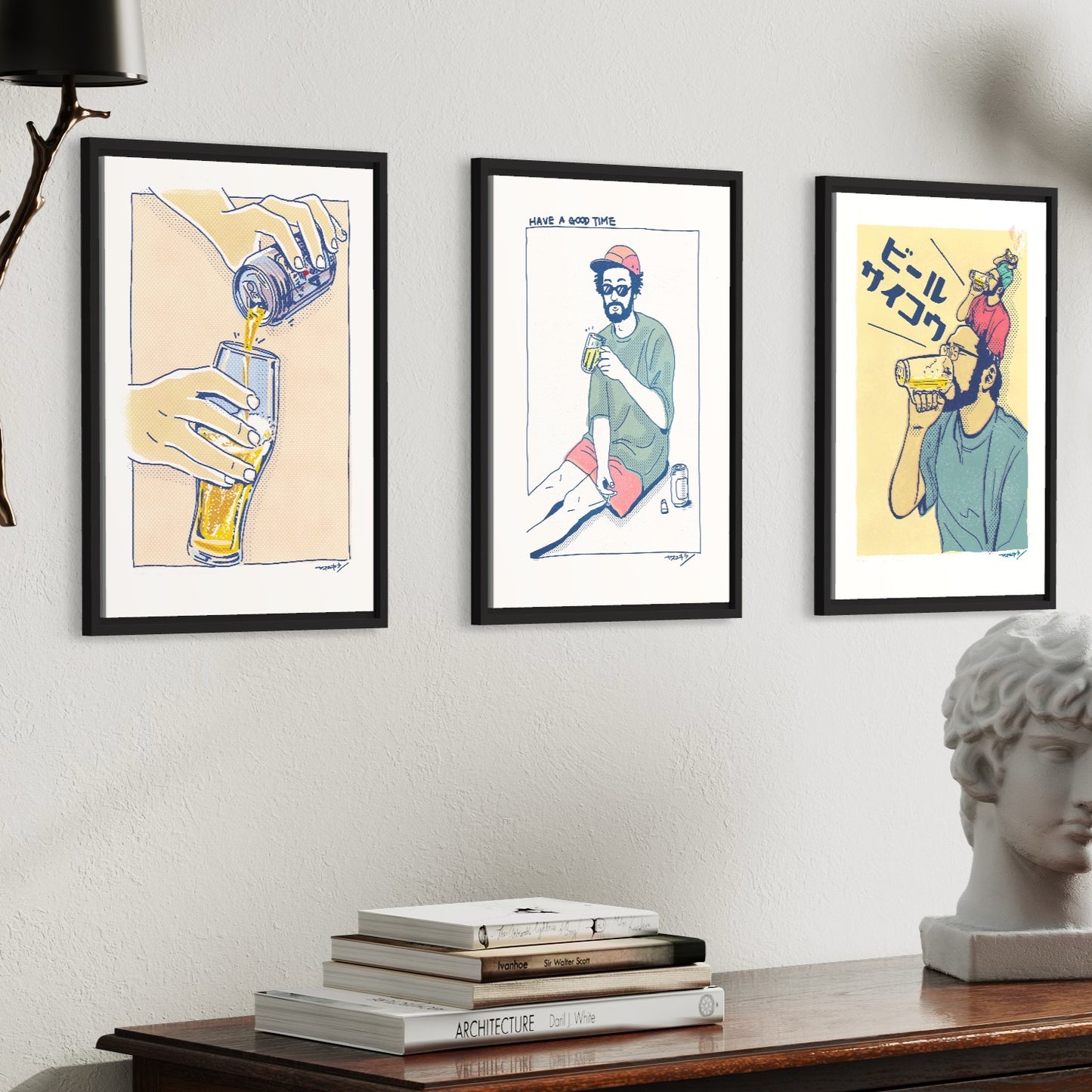 ビールを飲もう/ A3ポスター / 限定 30枚