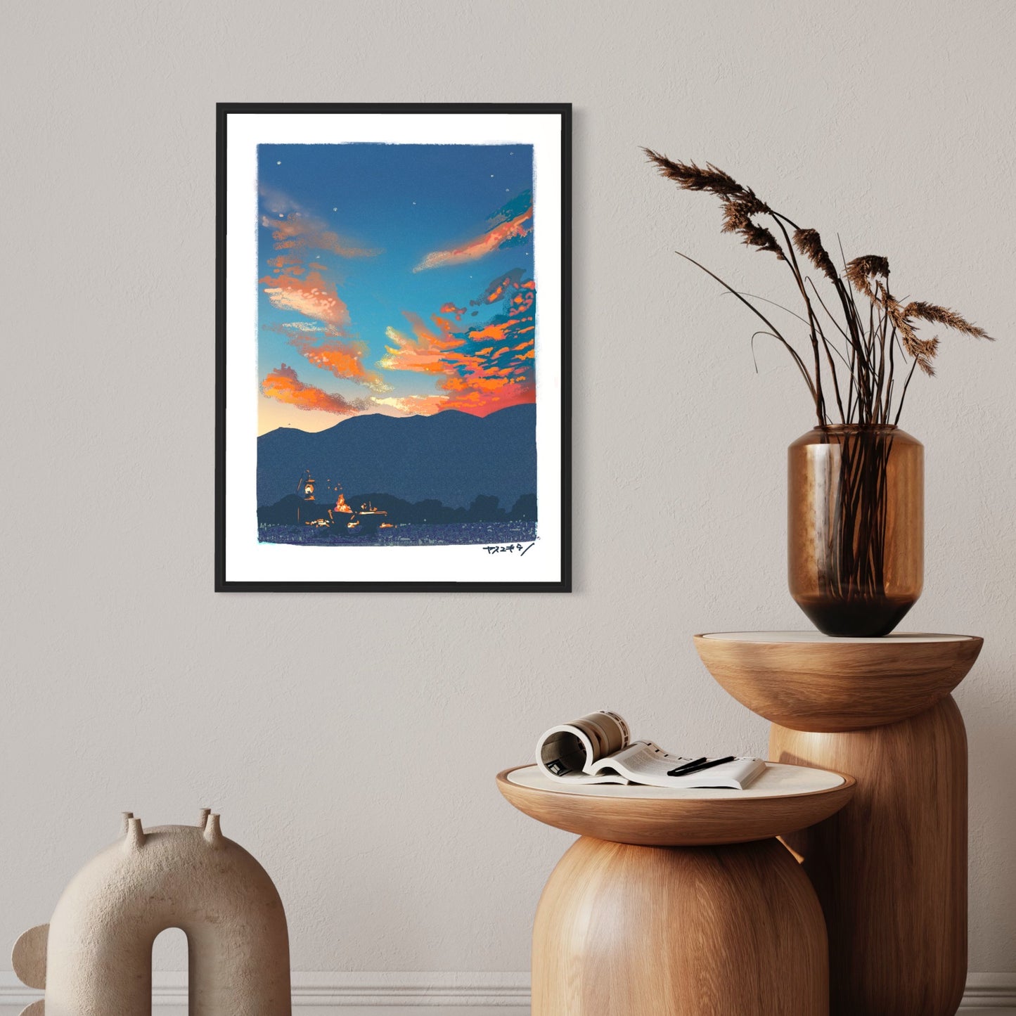 最高な夕暮れ/ 50cmx70cmポスター / 限定 10枚