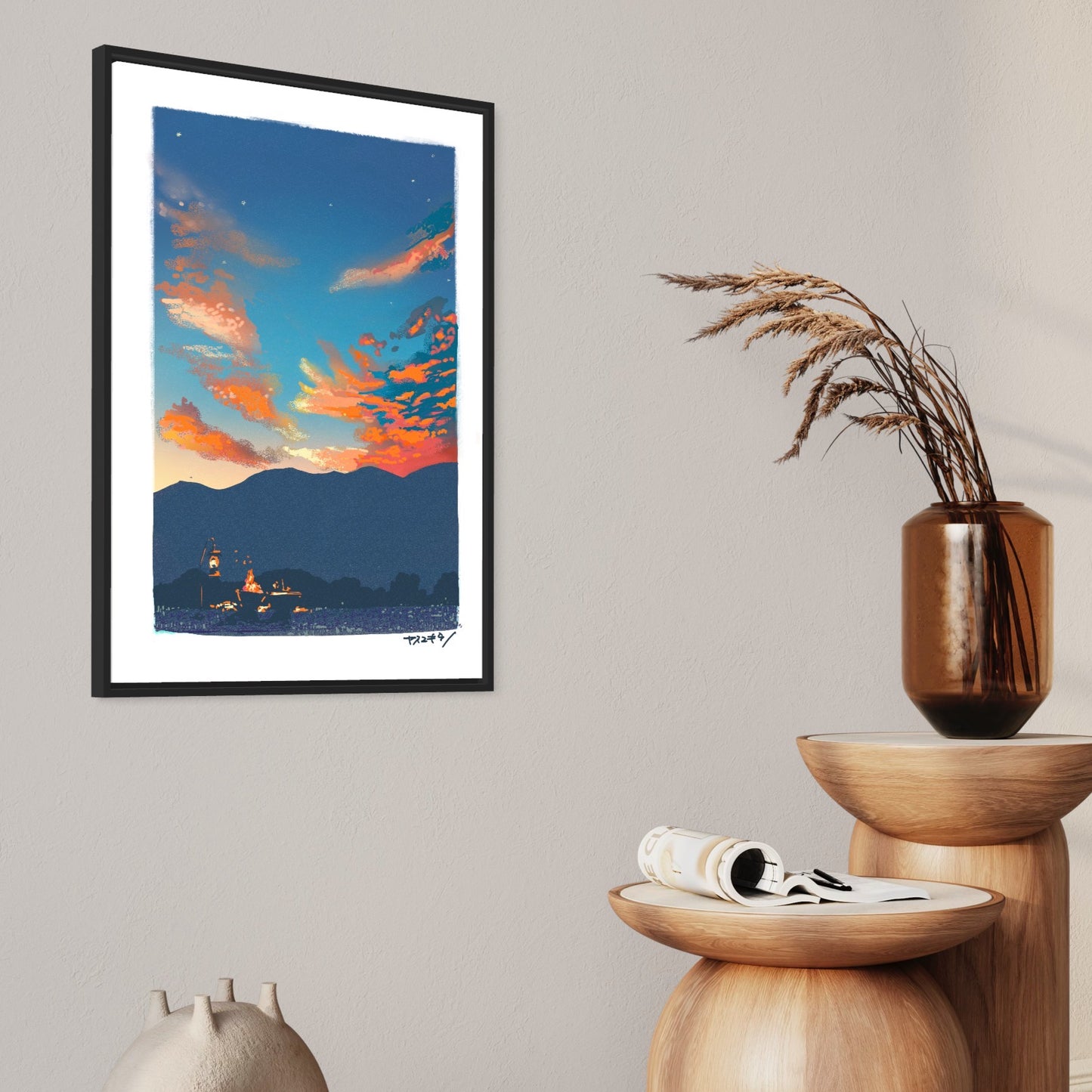 最高な夕暮れ/ 50cmx70cmポスター / 限定 10枚