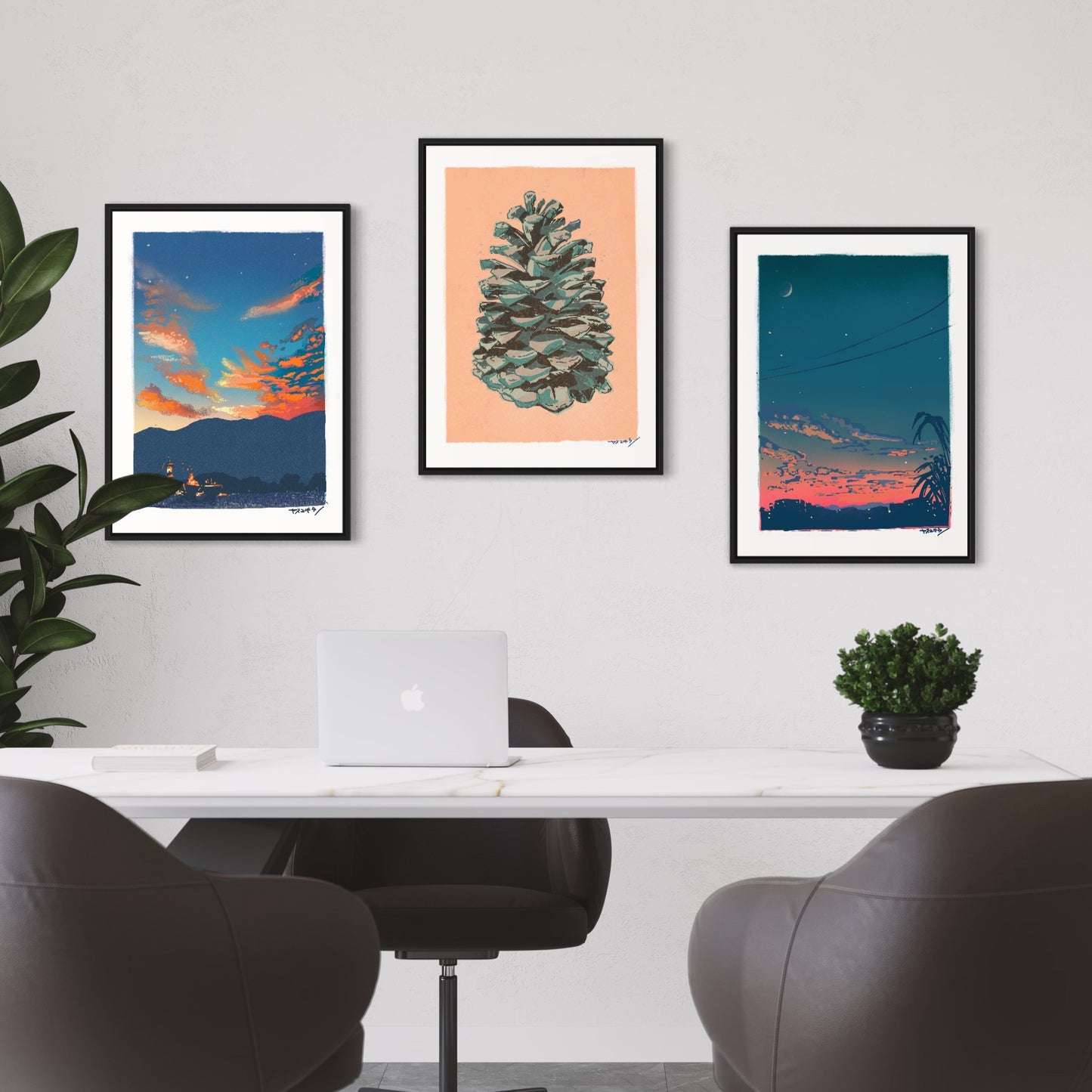 最高な夕暮れ/ 50cmx70cmポスター / 限定 10枚