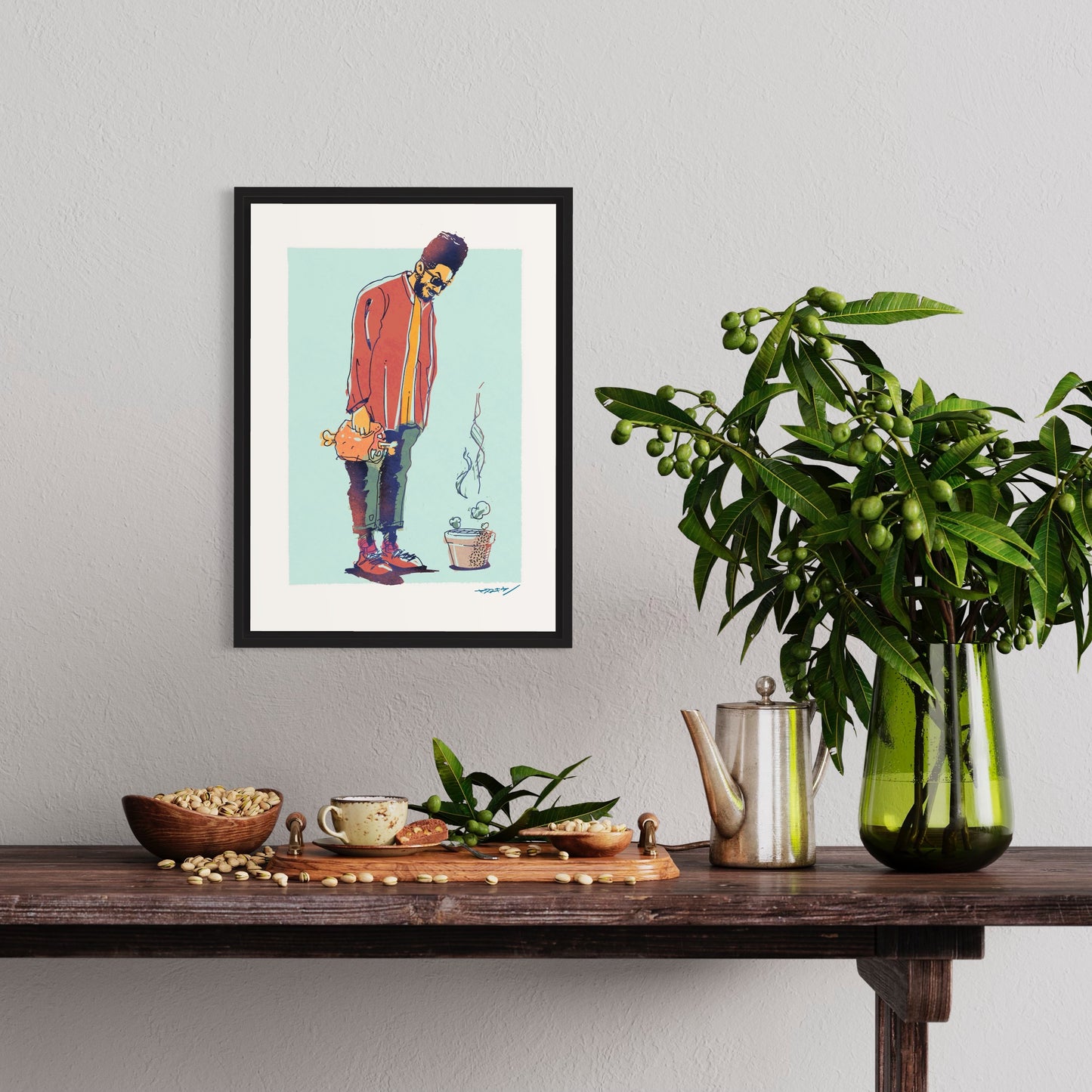 思ってた焼肉 / A3ポスター / 限定 30枚