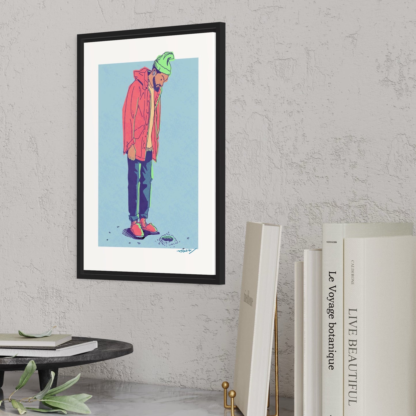 急いでても靴は履こう / A3ポスター / 限定 30枚