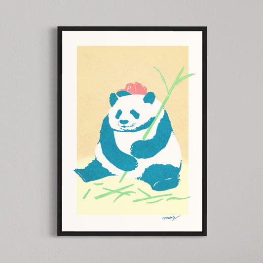 パンダさん/ 50cmx70cmポスター / 限定 10枚