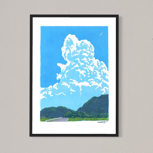 入道雲 / A3ポスター / 限定 30枚