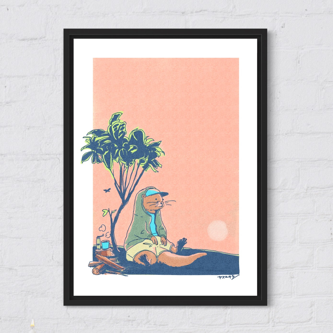 カワウソさん / A3ポスター / 限定 30枚