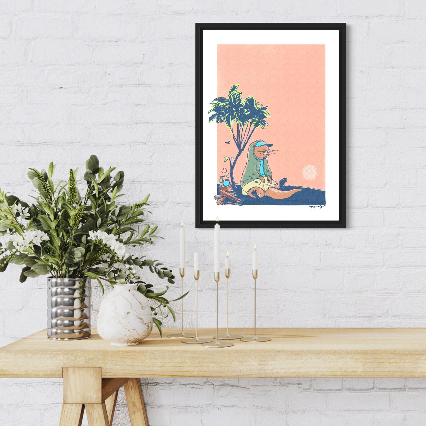 カワウソさん / A3ポスター / 限定 30枚