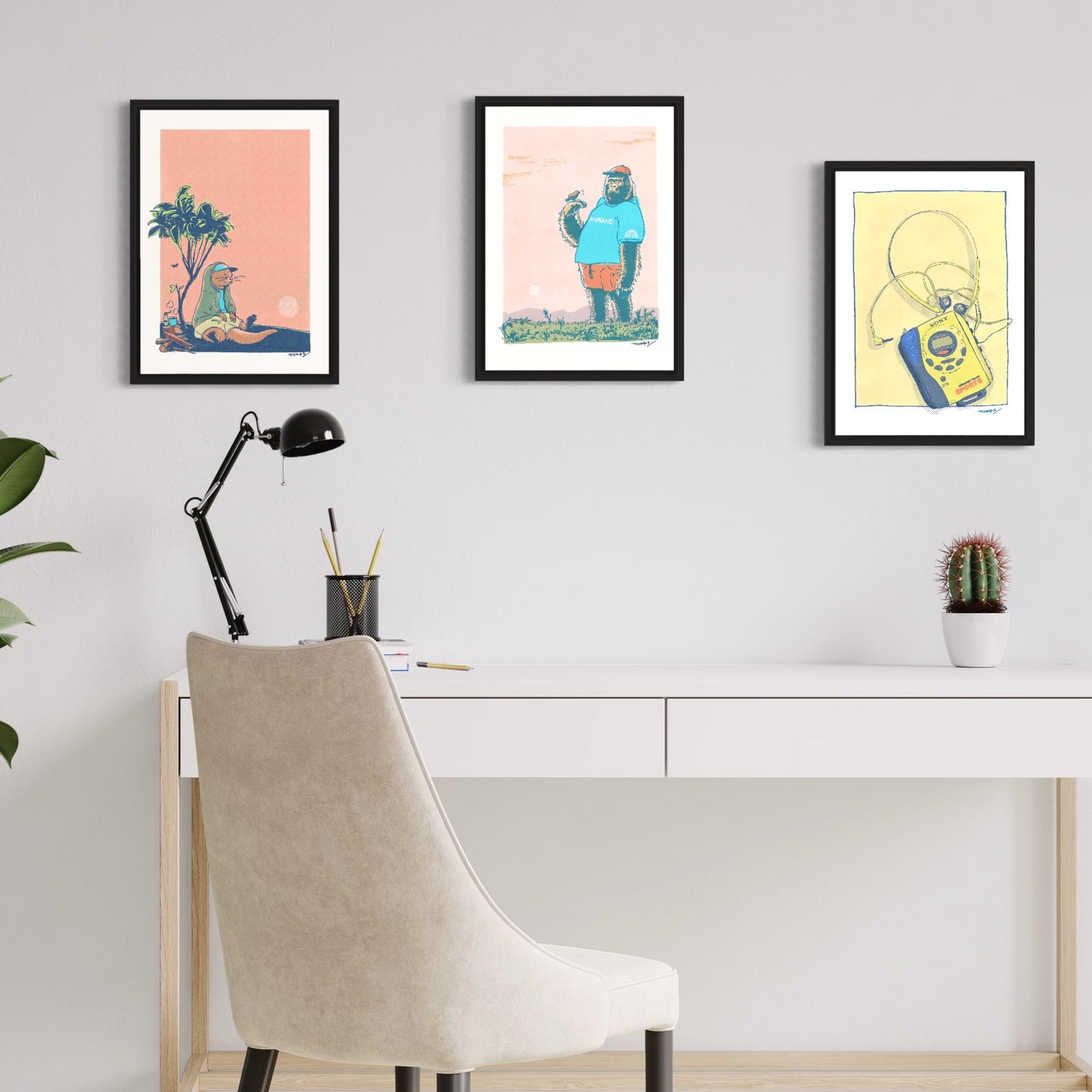 カワウソさん / A3ポスター / 限定 30枚