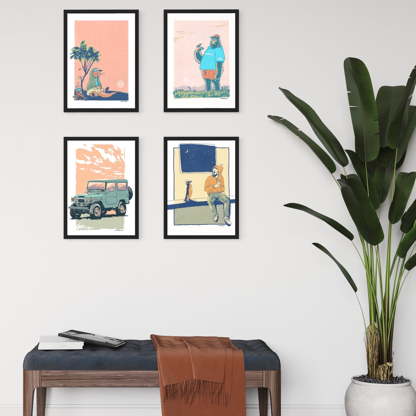 カワウソさん / A3ポスター / 限定 30枚