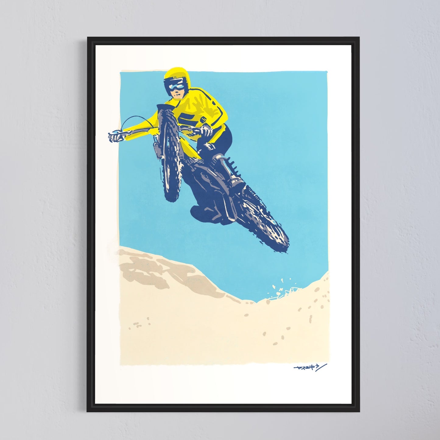 ビンテージモトクロス/ 50cmx70cmポスター / 限定 10枚