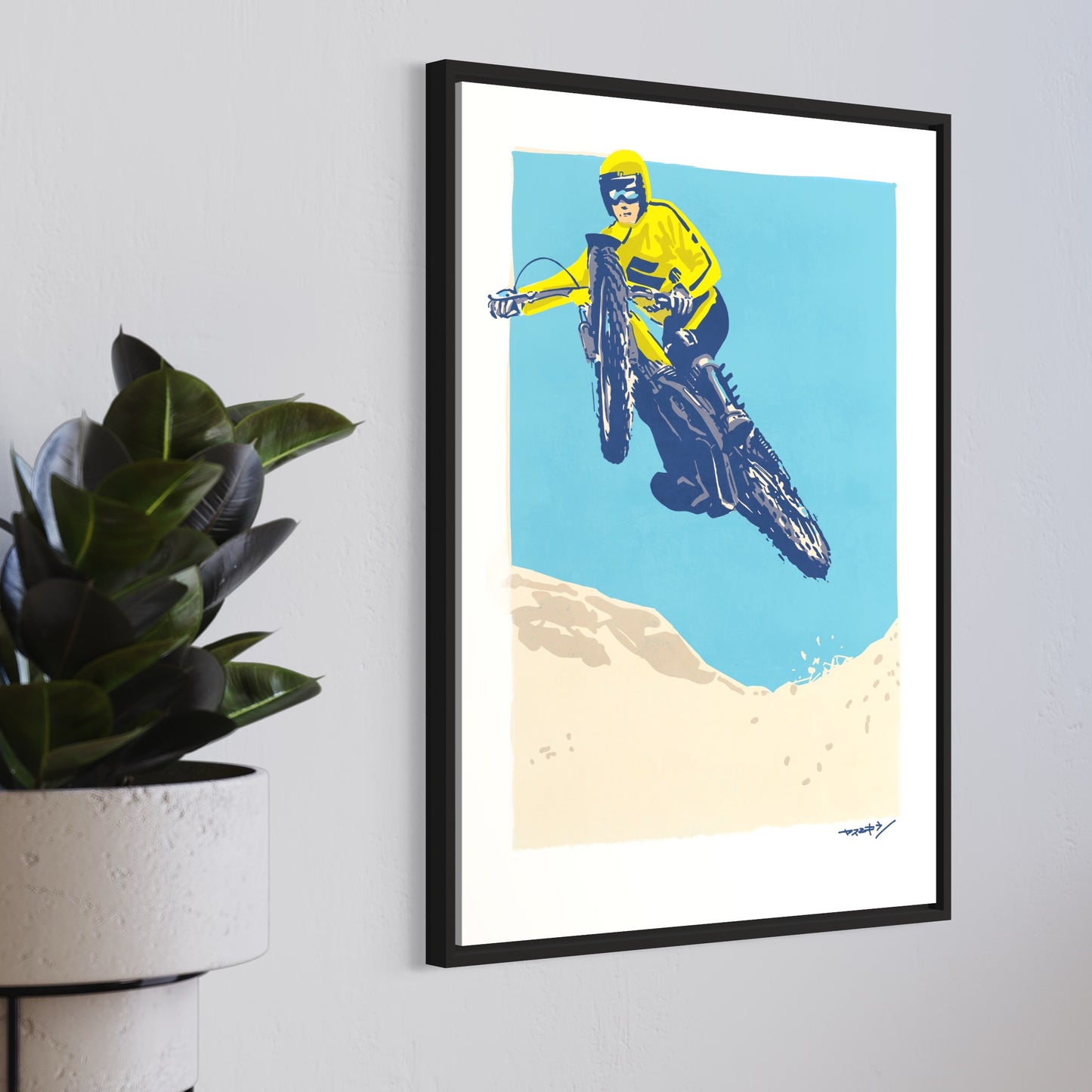 ビンテージモトクロス/ 50cmx70cmポスター / 限定 10枚