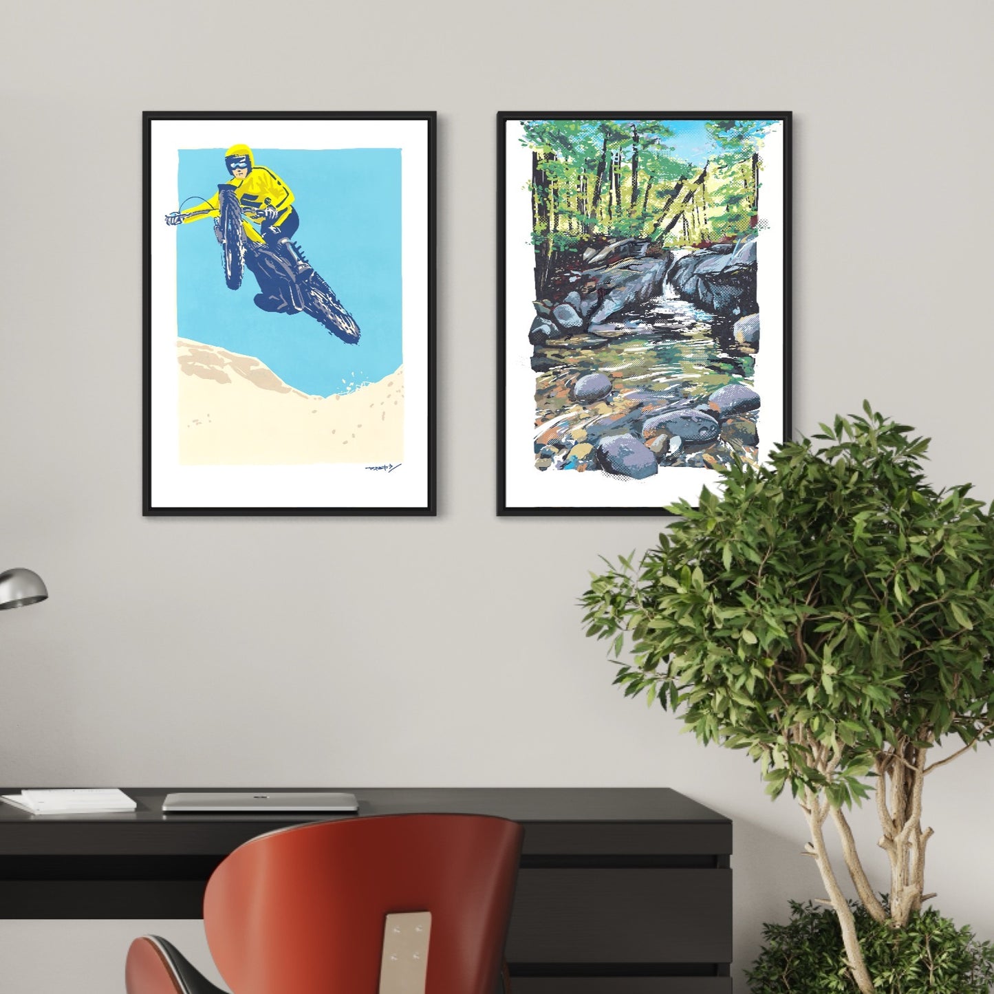 ビンテージモトクロス/ 50cmx70cmポスター / 限定 10枚