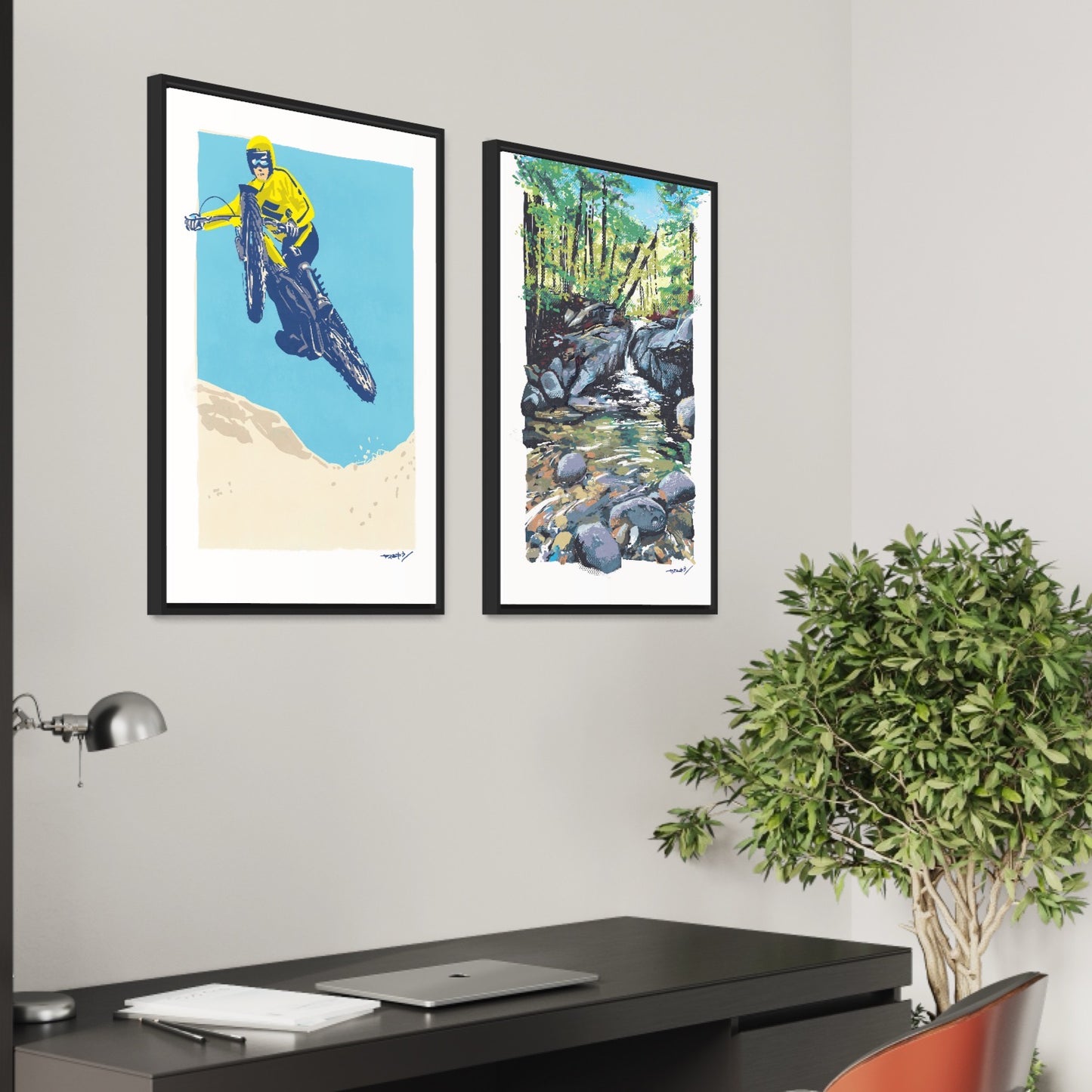 ビンテージモトクロス/ 50cmx70cmポスター / 限定 10枚