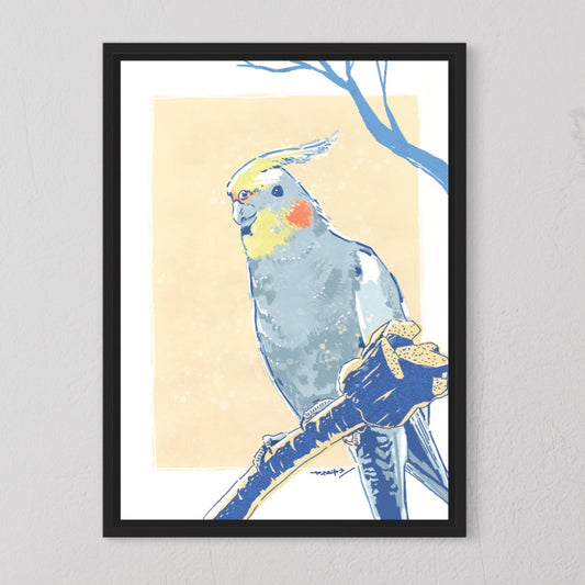 オカメインコさん / A3ポスター / 限定 30枚