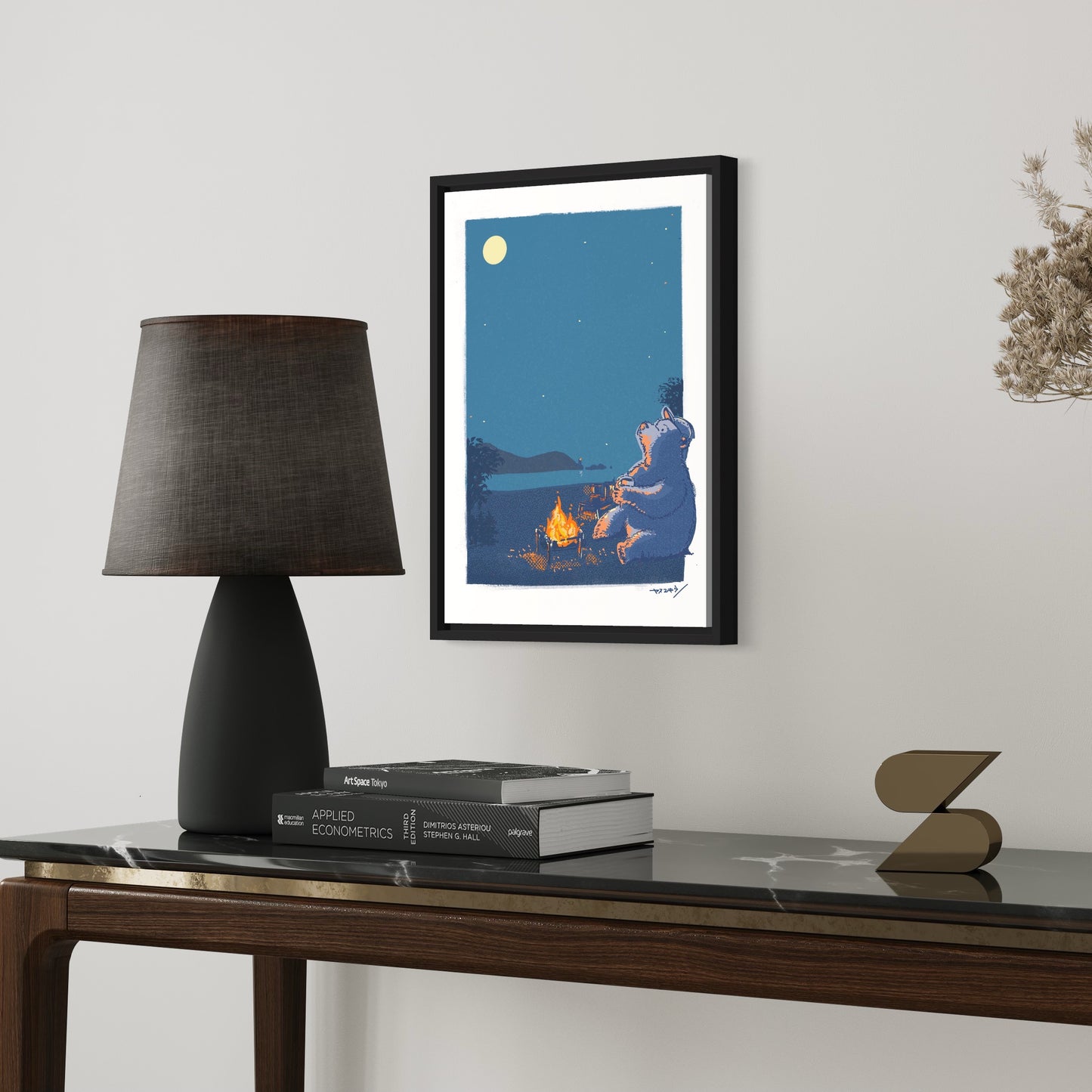 クマさんキャンプ2/ A3ポスター / 限定 30枚