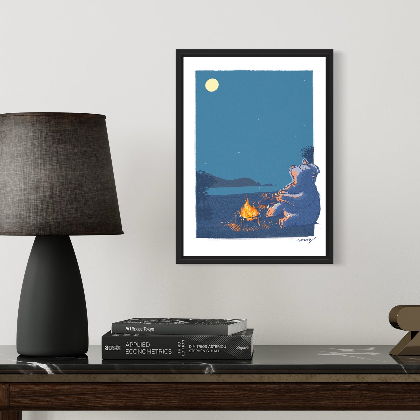 クマさんキャンプ2/ A3ポスター / 限定 30枚