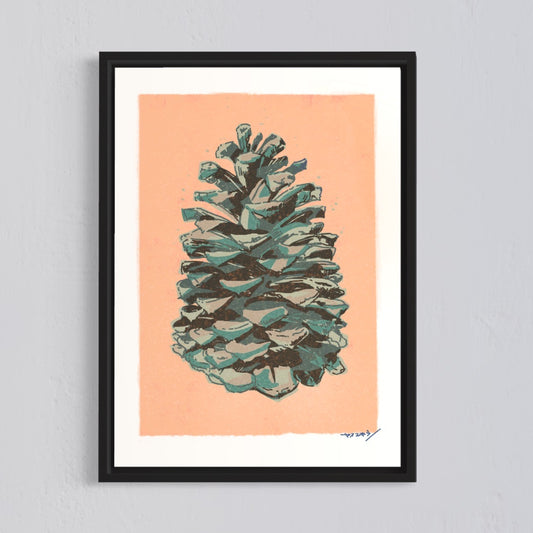 松ぼっくりCAMO/ A3ポスター / 限定 30枚