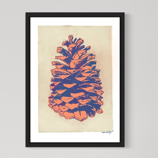 松ぼっくりBG/ A3ポスター / 限定 30枚