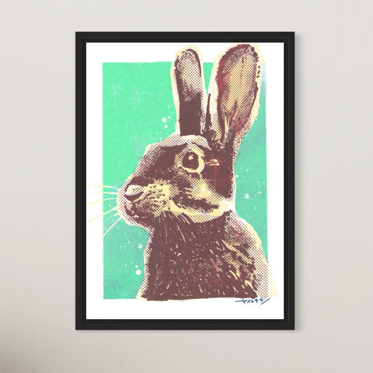 ウサギさん / A3ポスター / 限定 30枚