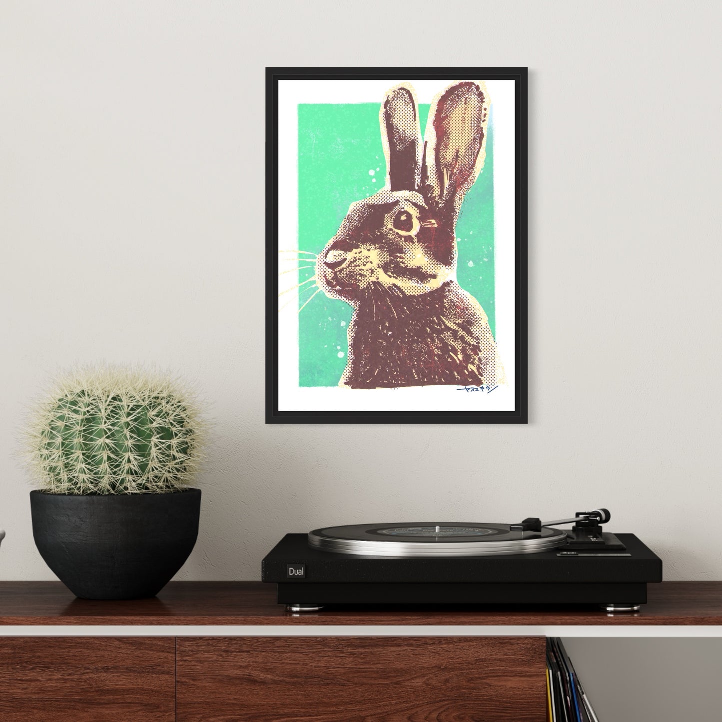 ウサギさん / A3ポスター / 限定 30枚
