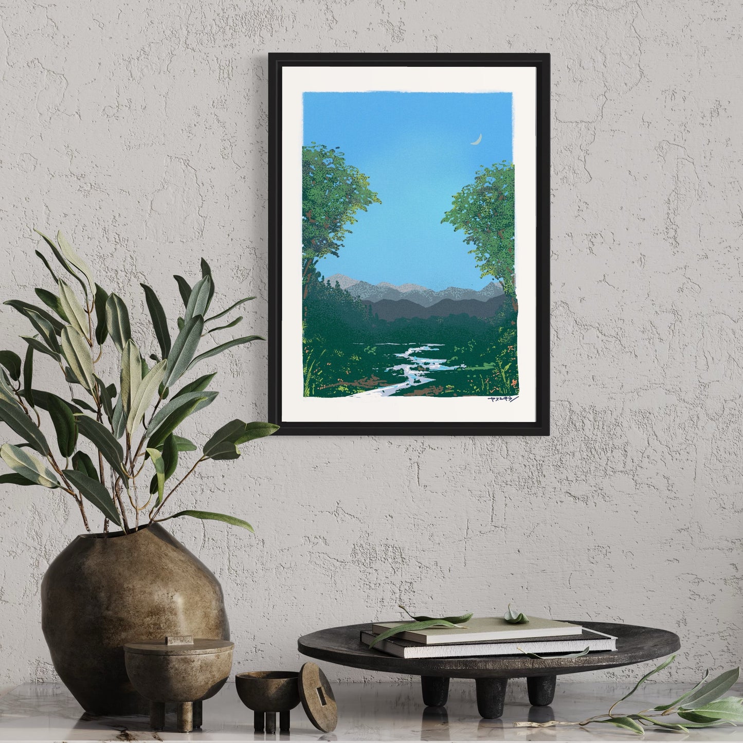 青空と川 / A3ポスター / 限定 30枚